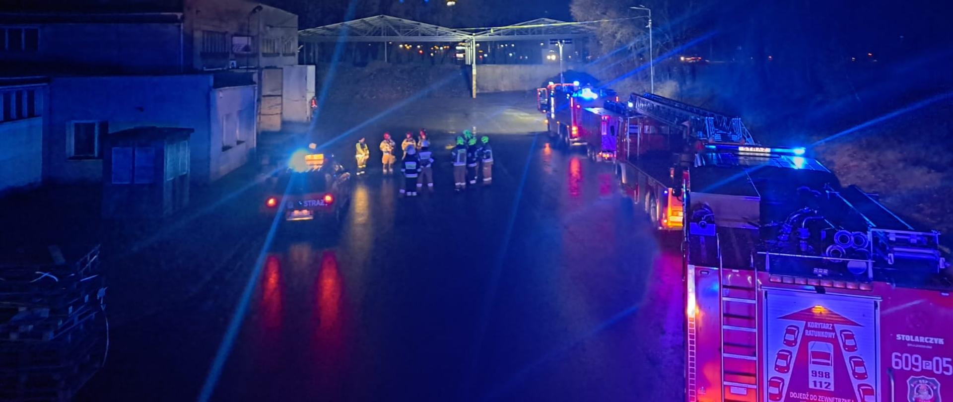 Zastępu plutonu Śrem w miejscu ćwiczeń 