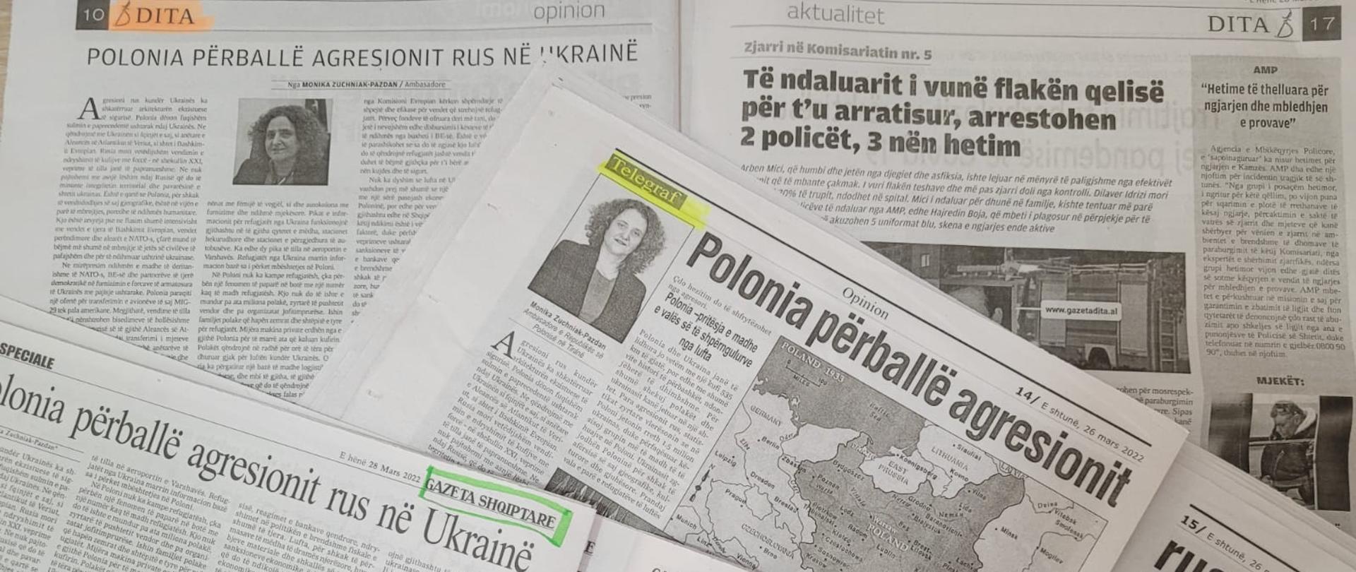 Kampania medialna promująca stanowisko #PolandFirstToHelp 