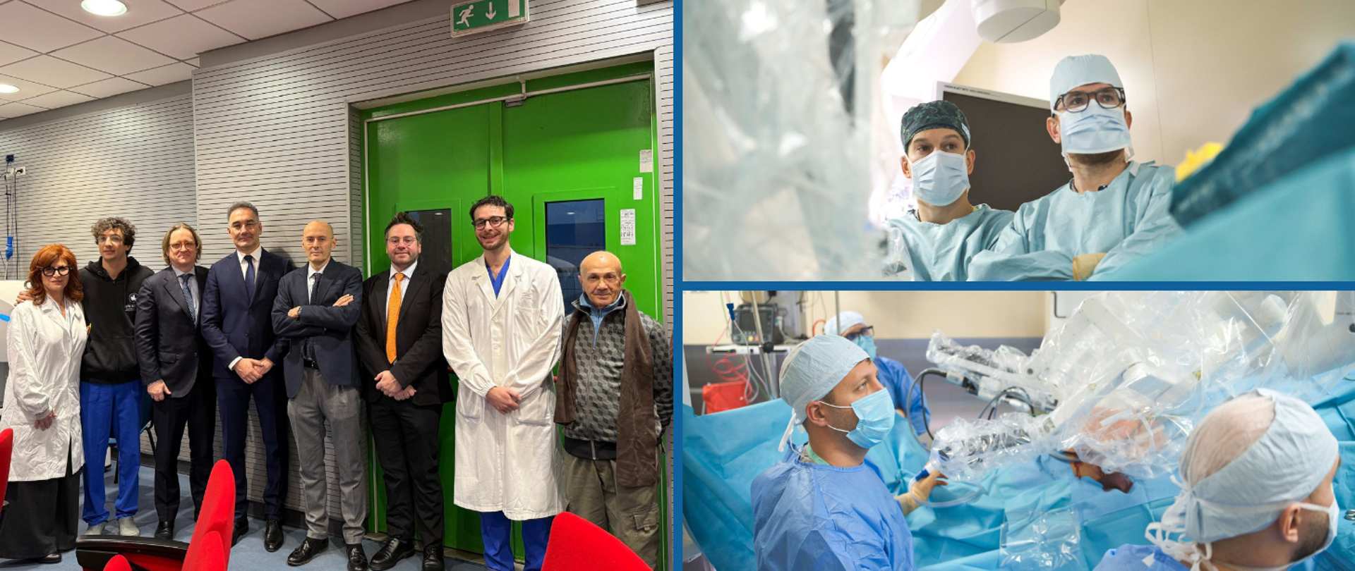 Kolejne zabiegi robotyczne w formule telechirurgii – tym razem operowaliśmy z Włoch.