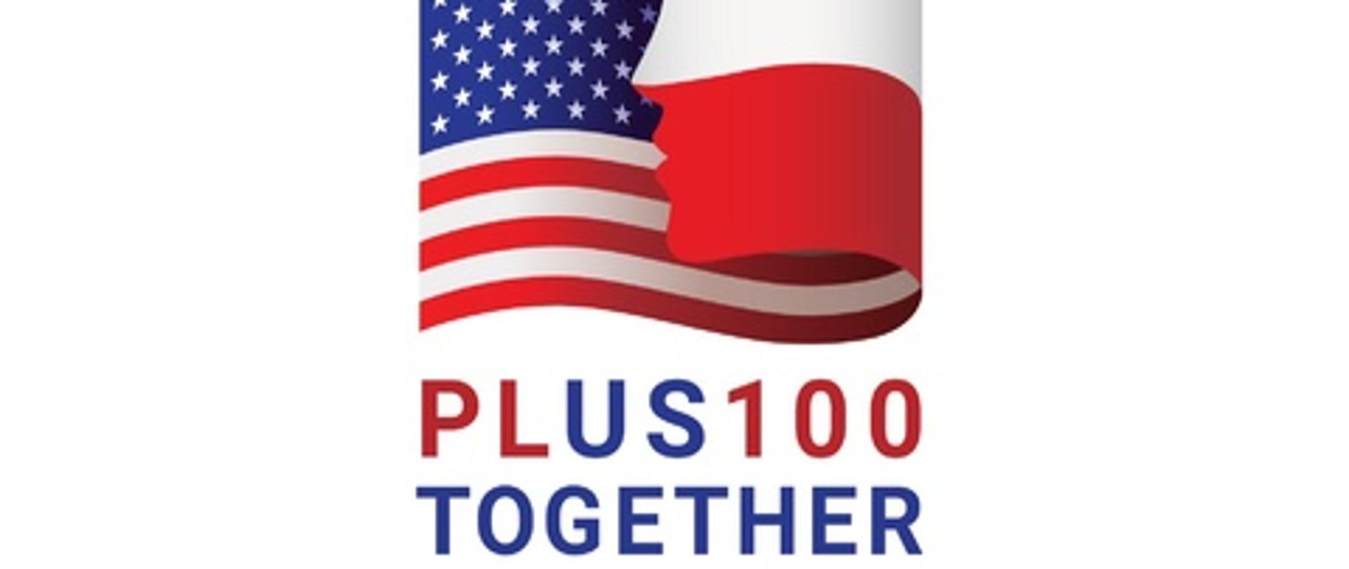 Logo stulecia relacji polsko-amerykańskich