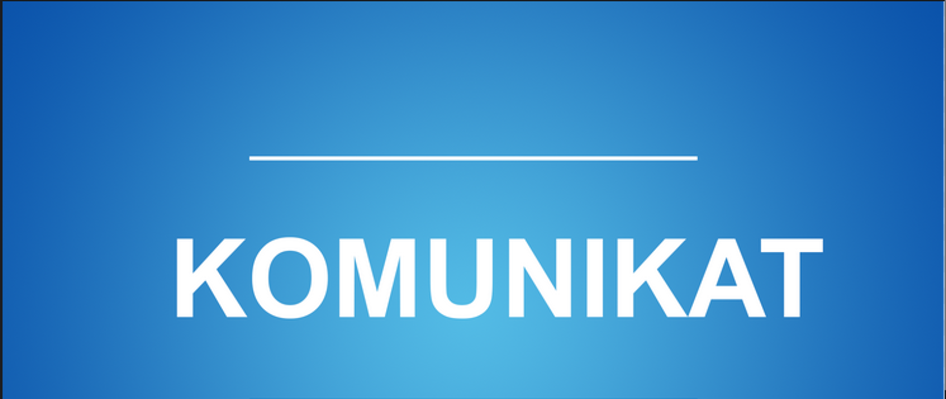 komunikat