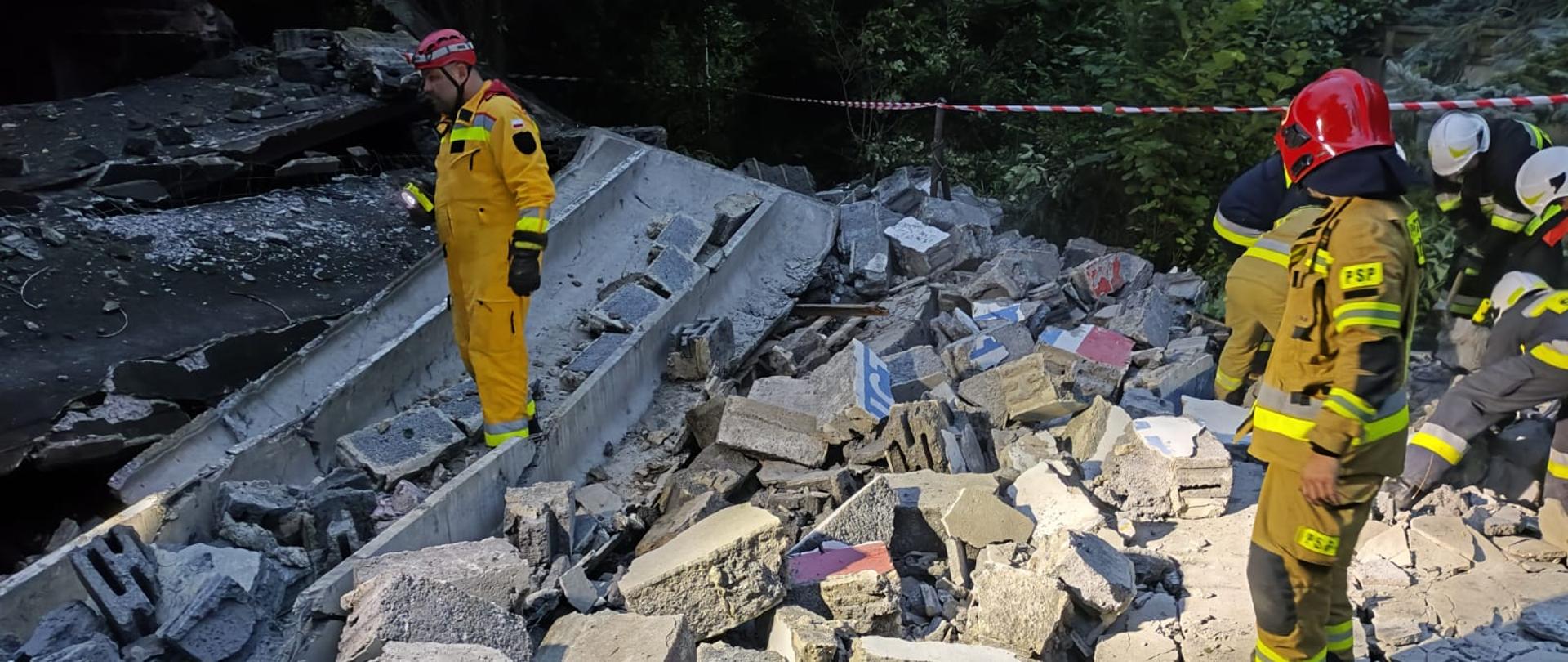 Interwencja strażaków w żernikach wrocławskich