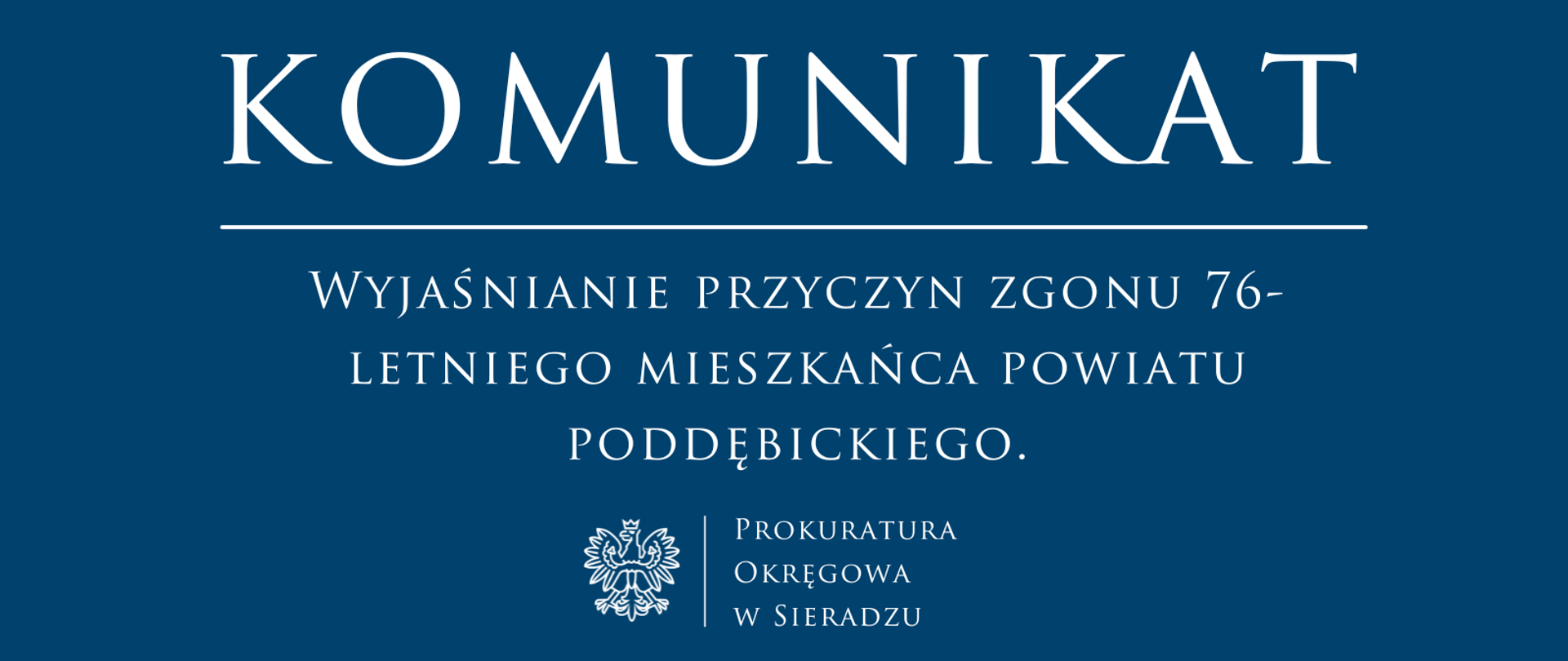 baner komunikat
