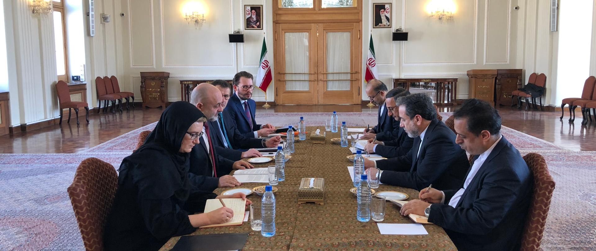 Wiceminister Maciej Lang z wizytą w Teheranie