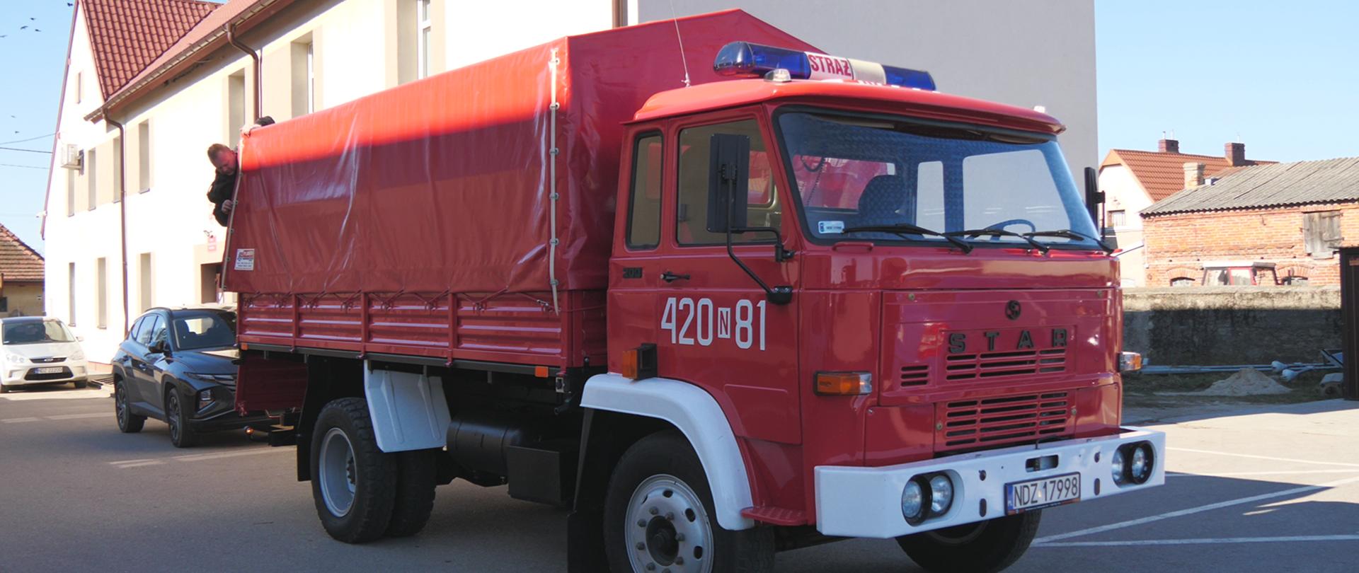 Transport darów dla uchodźców z Ukrainy