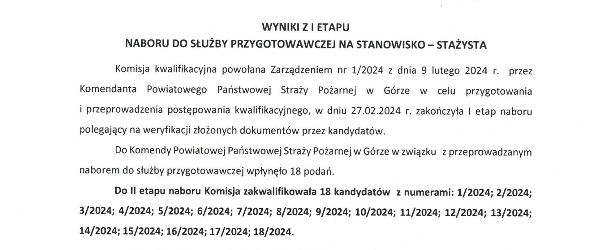 nabór 1-2024 - etap 1