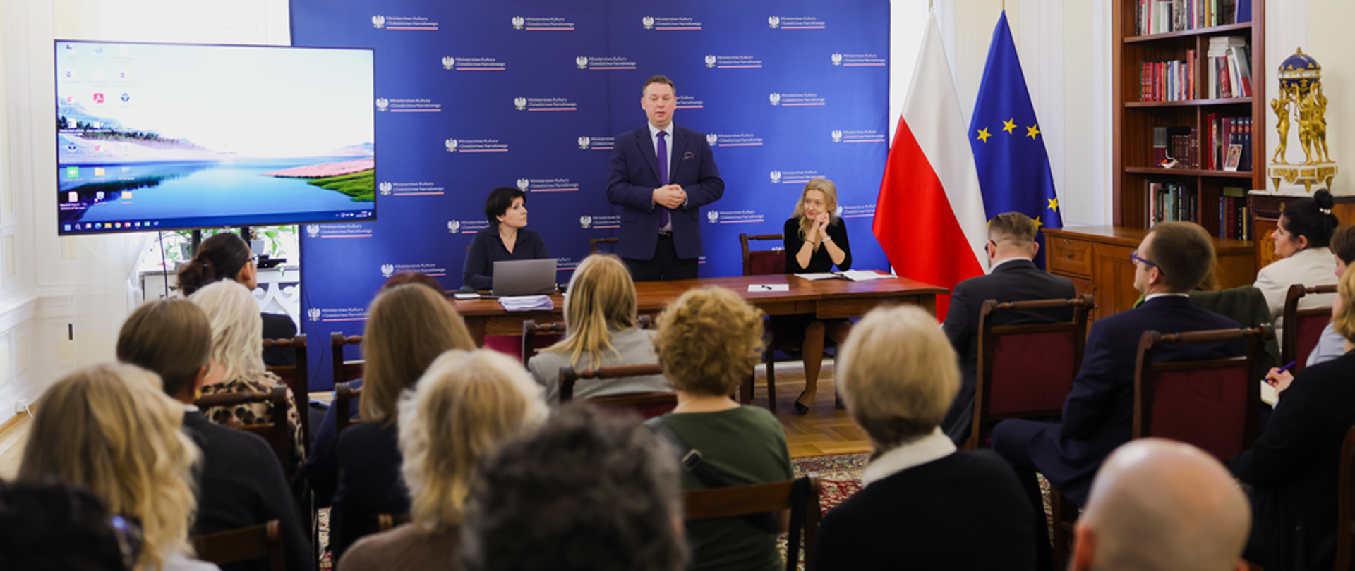 Konsultujemy projekt regulaminu konkursu na dyrektora Biblioteki Narodowej, fot. Danuta Matloch/MKiDN