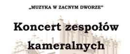 Koncert zespołów kameralnych