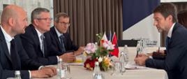 Meeting with Minister for Europe and Foreign Affairs Ferit Hoxha.