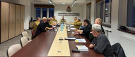 Spotkanie Przedstawicieli KM PSP w Olsztynie z Komendantami Gminnymi z powiatu olsztyńskiego