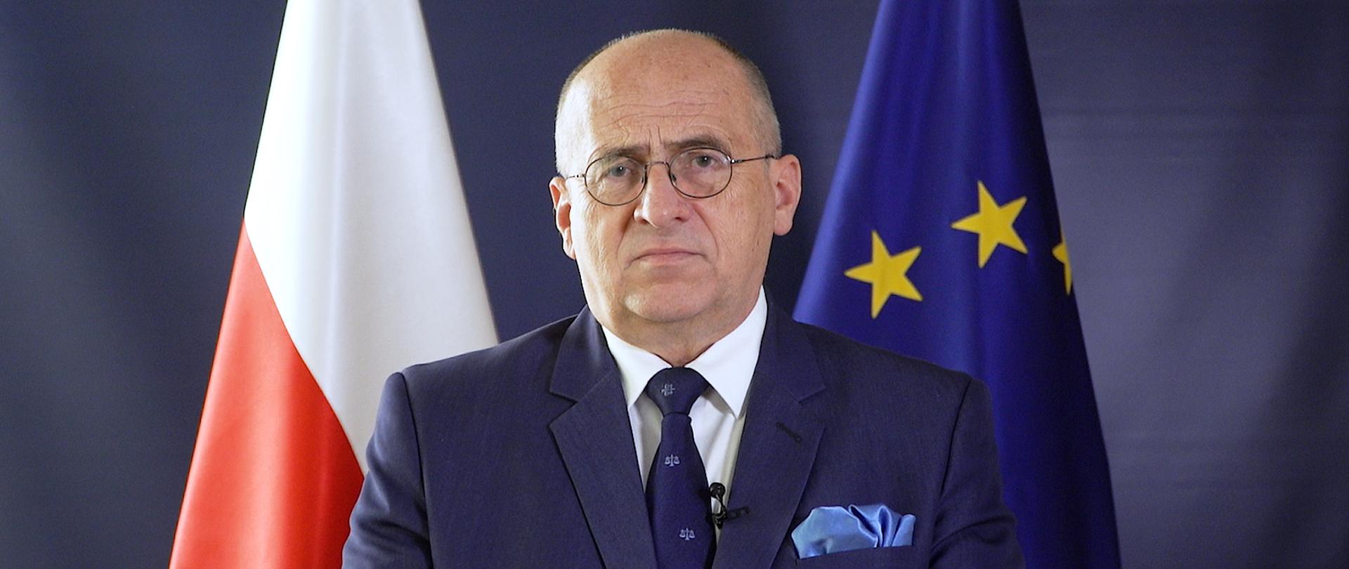 Minister Zbigniew Rau attends discussion on human rights and media freedom in Belarus