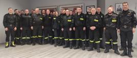 Zdjęcie grupowe uczestników szkolenia oraz dowództwa JRG.
