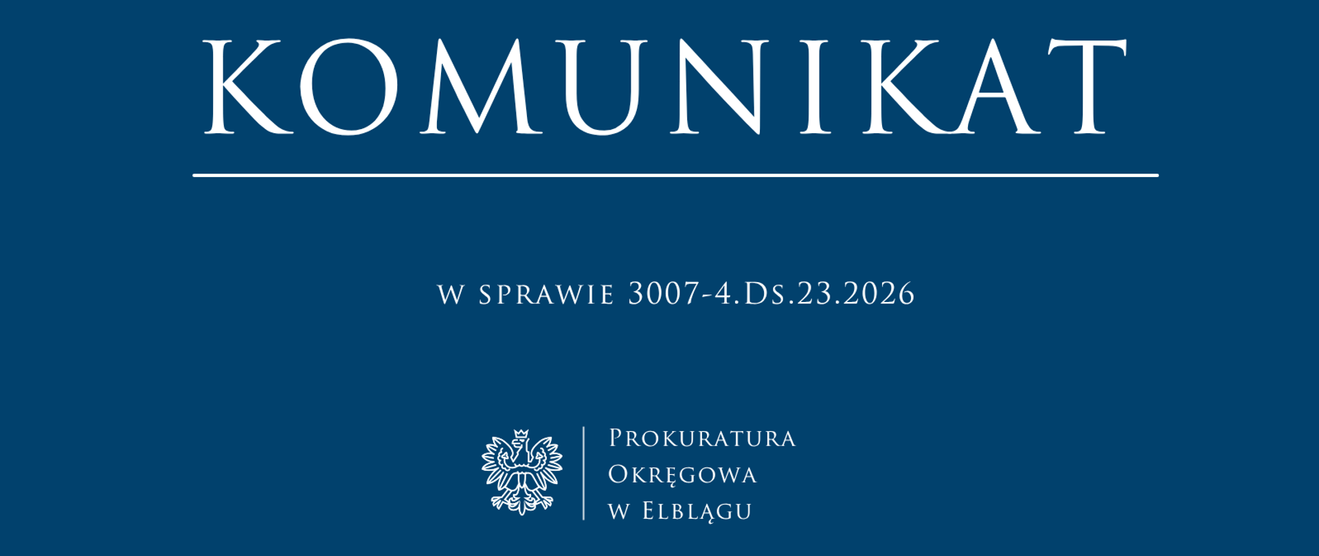 KOMUNIKAT
