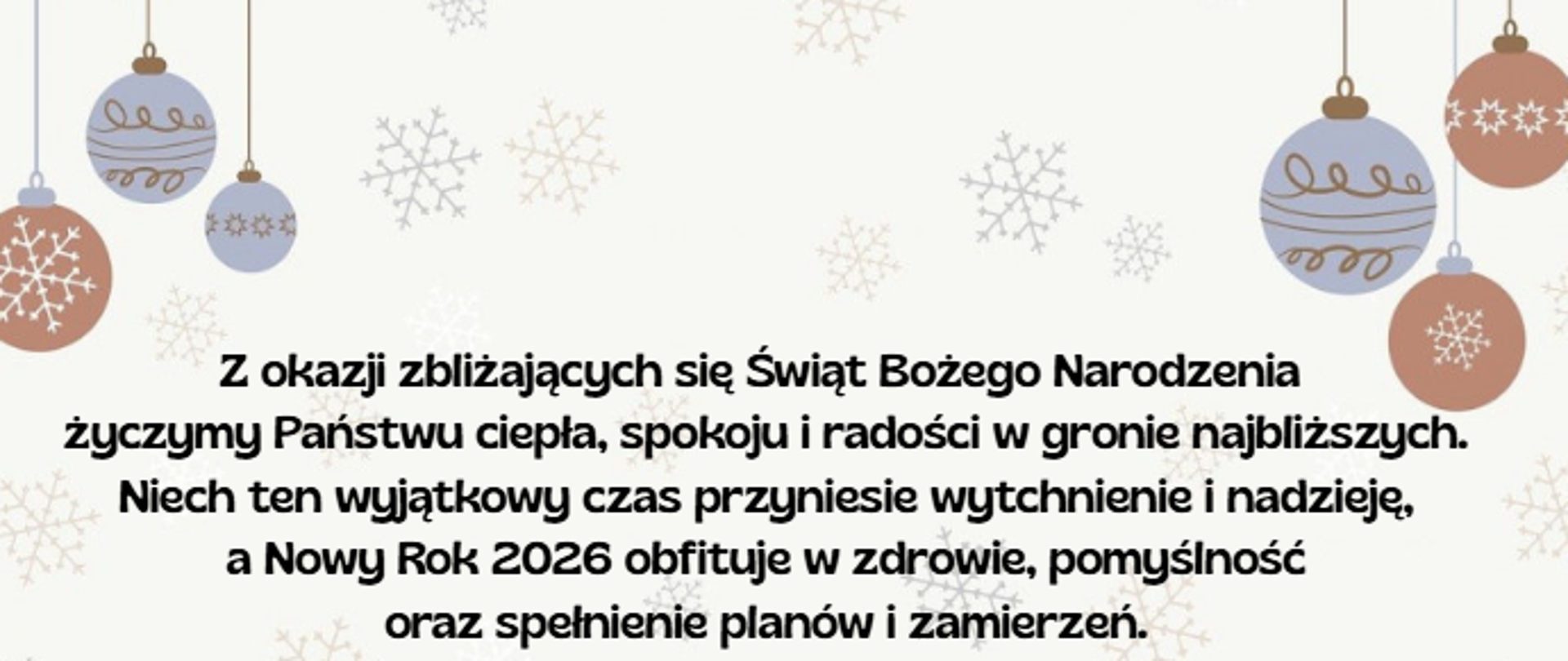Życzenia Świąteczne