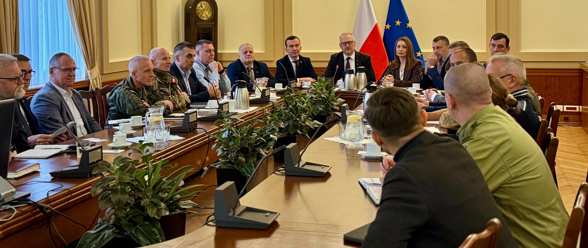 posiedzenie Zarządzania Kryzysowego