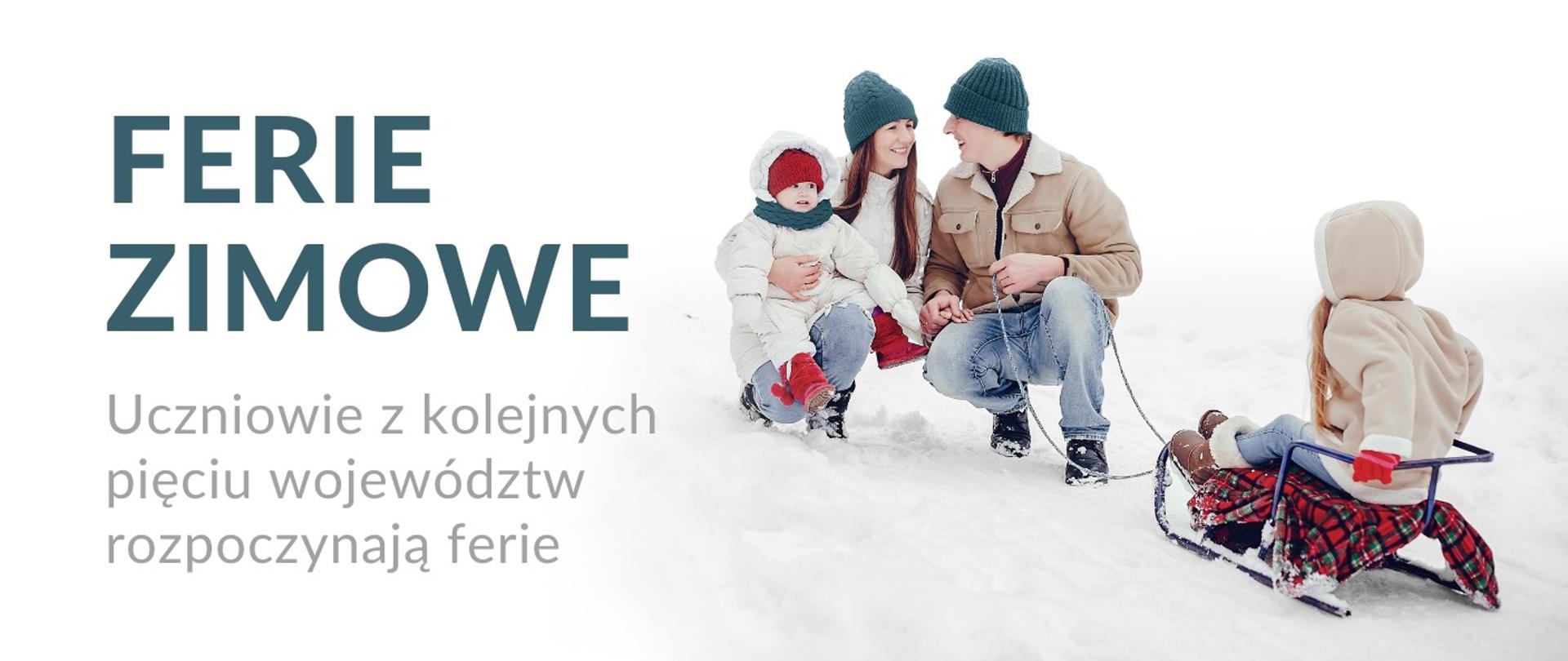 Ferie zimowe, uczniowie z kolejnych pięciu województw rozpoczynają ferie