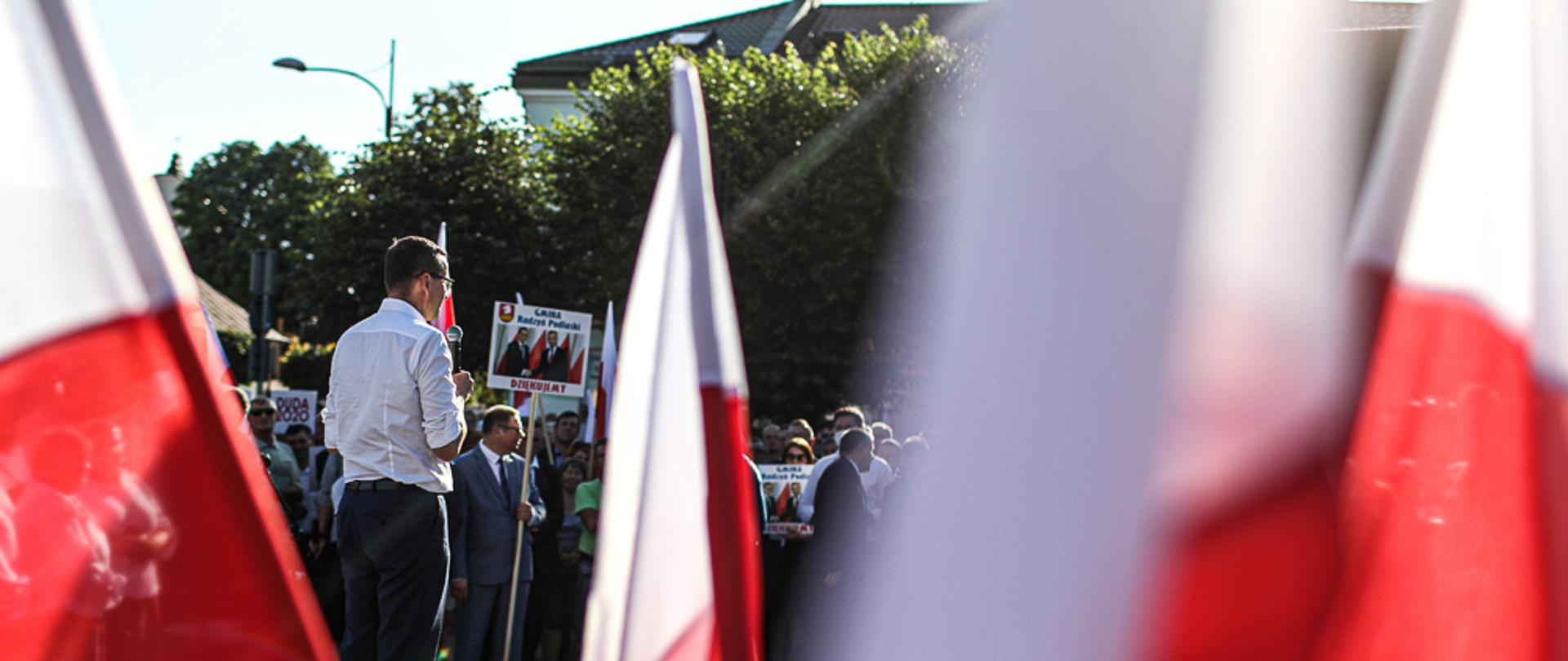 Wystąpienie premiera.