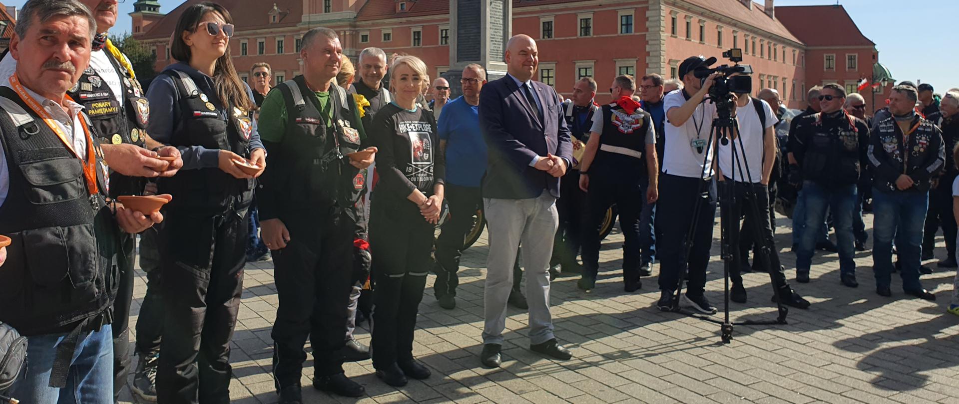 Inauguracja XXIII Międzynarodowego Motocyklowego Rajdu Katyńskiego 