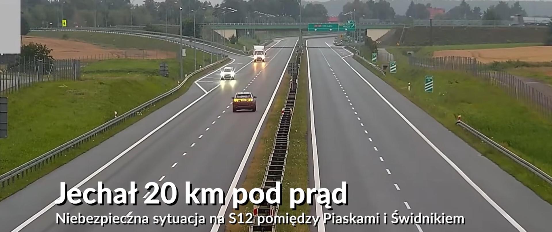 Pod prąd drogą S12