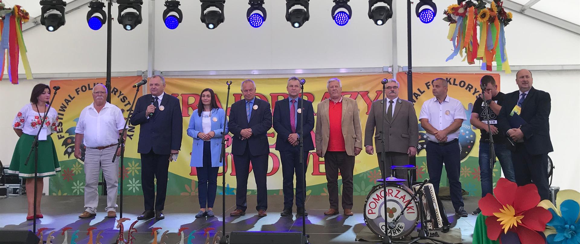 Otwarcie Festiwalu - Wiceminister Ryszard Zarudzki i zaproszeniu goście specjalni