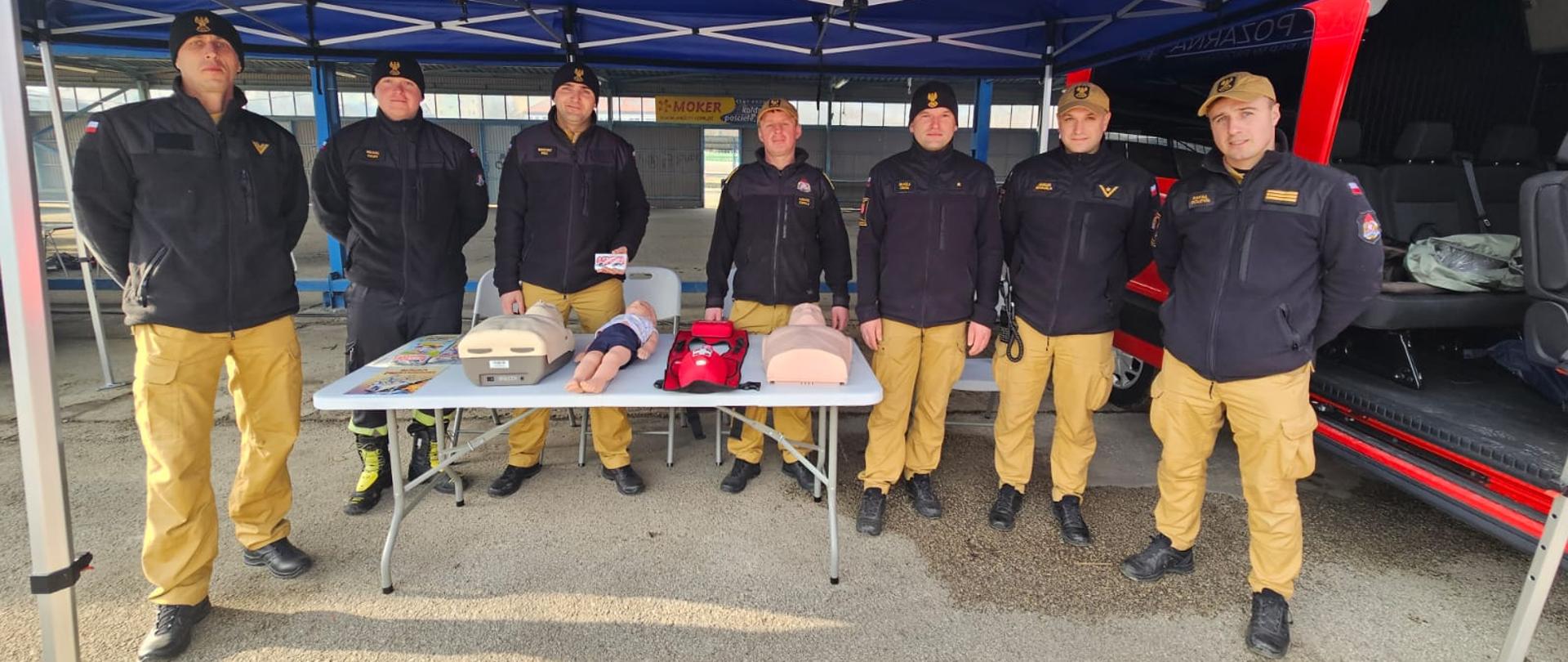 Strażacy z KP PSP Proszowice grali dla WOŚP