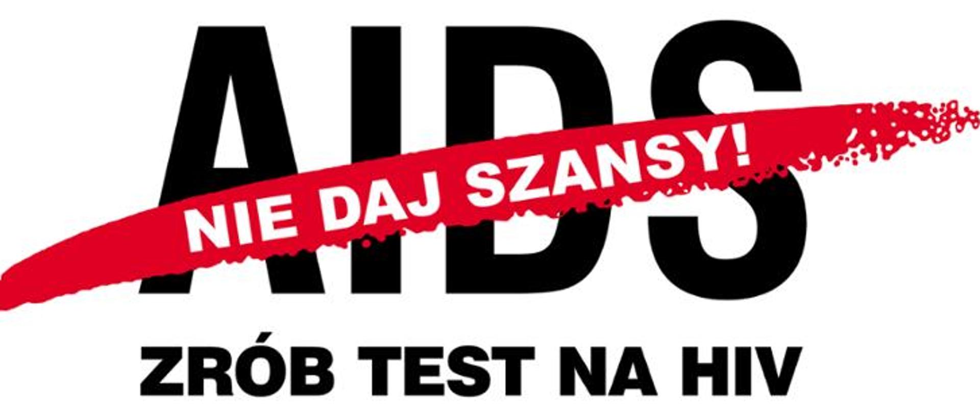 Nie daj szansy aids - grafika