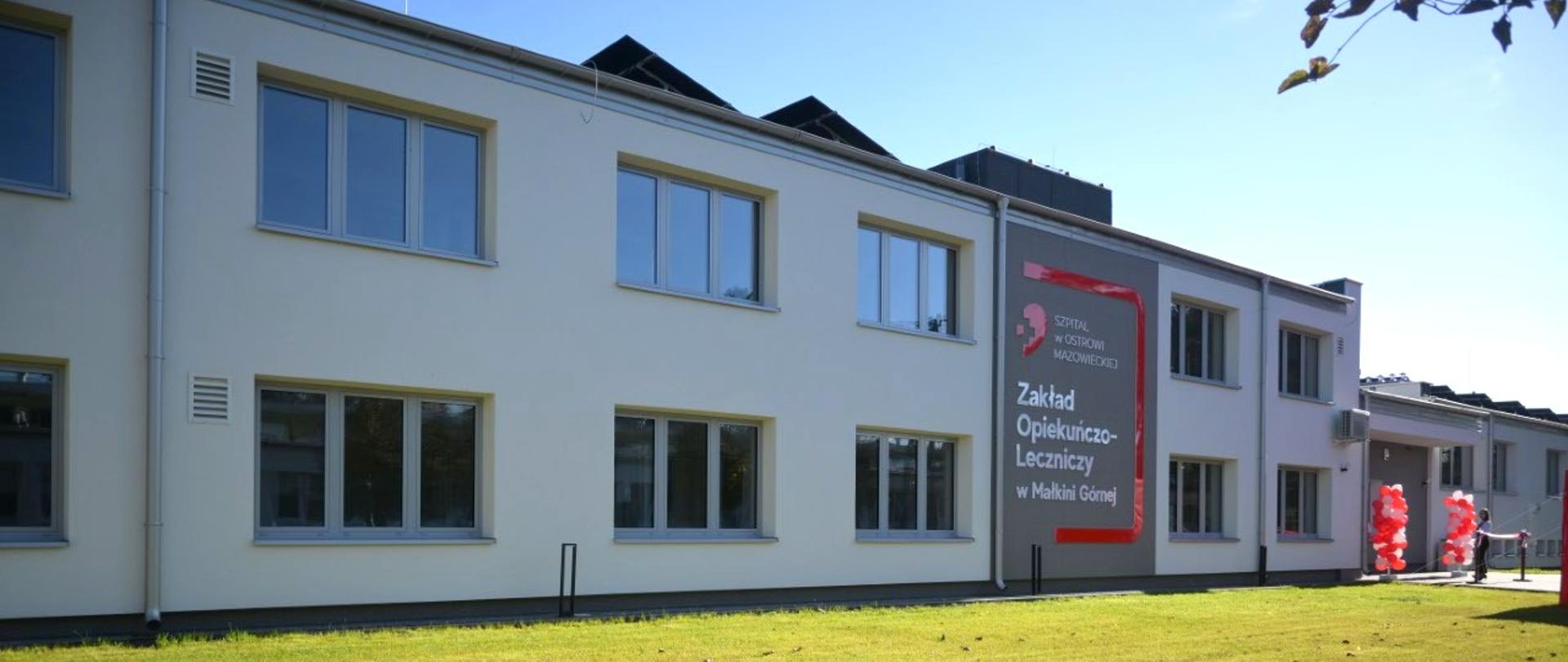 Otwarcie Zakładu Opiekuńczo-Leczniczego w Małkini Górnej