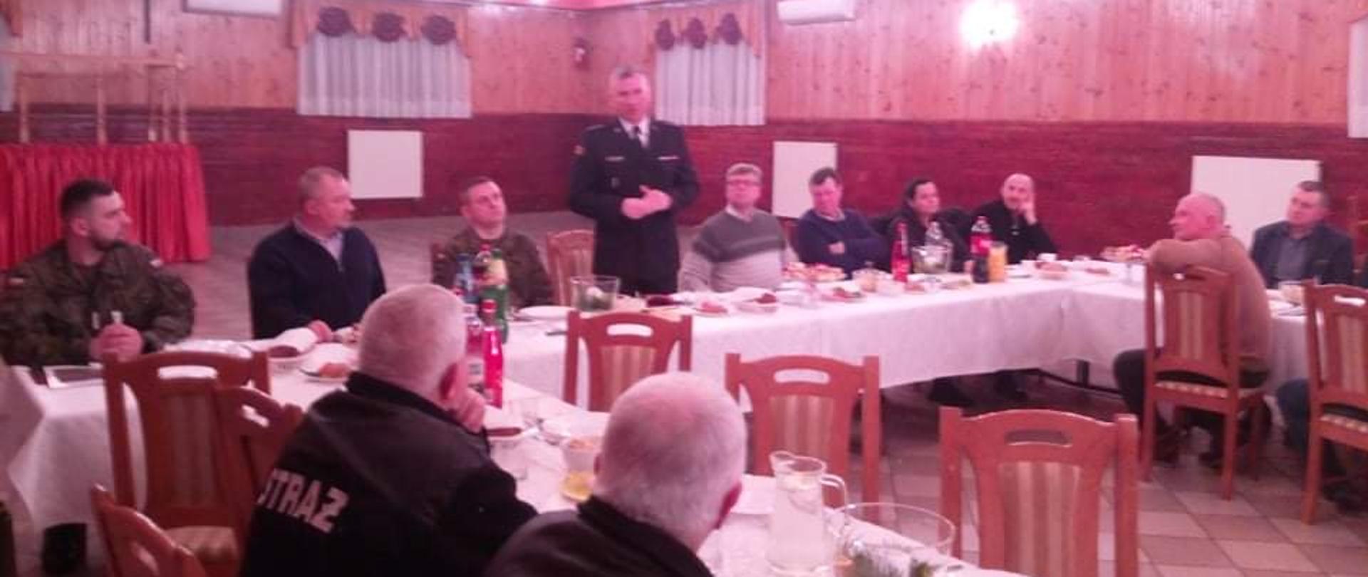 Zebranie sprawozdawcze w OSP KSRG Dąbrowa Moczydły