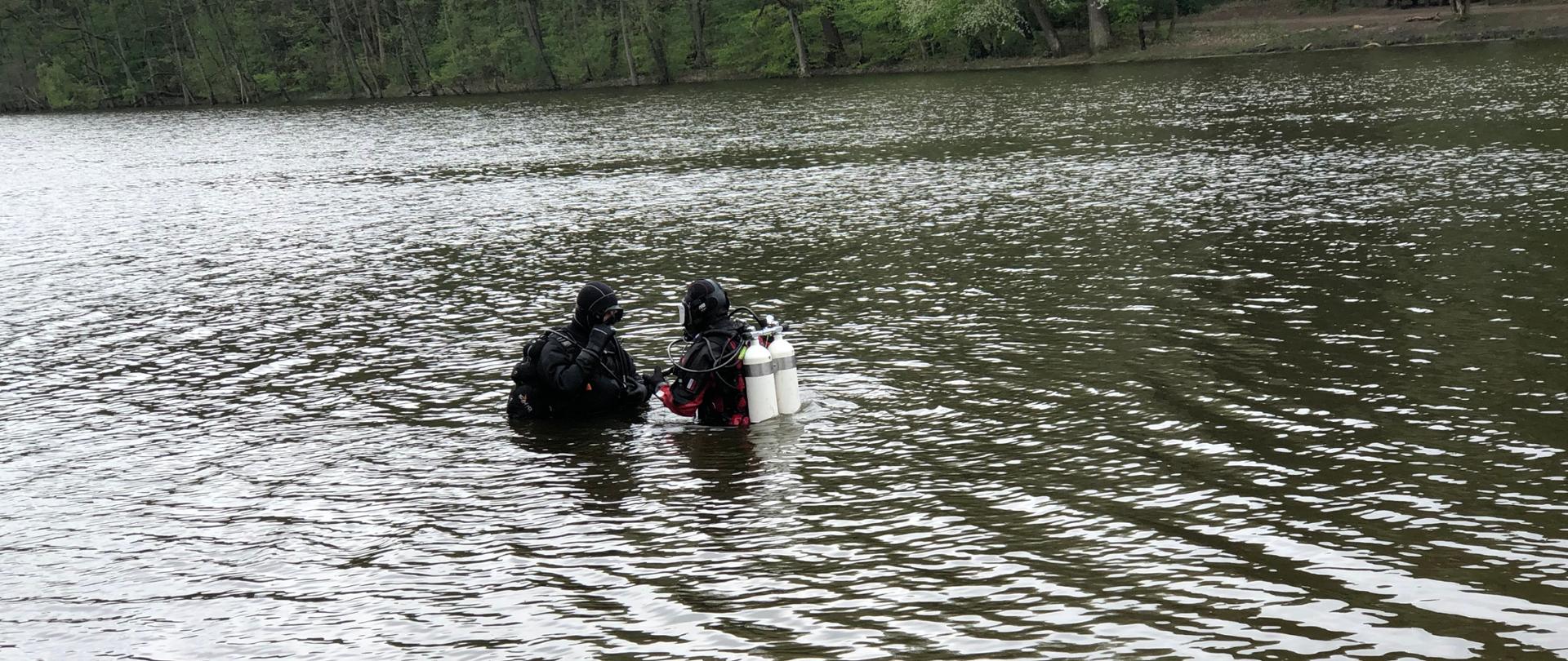 Ćwiczenia Specjalistycznej Grupy Ratownictwa Wodno-Nurkowego Szczecin