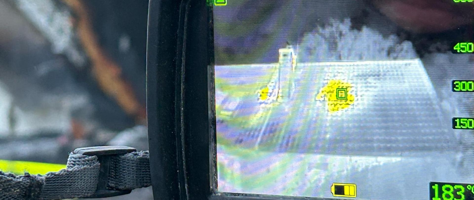 Pożar budynku w miejscowości Żywki