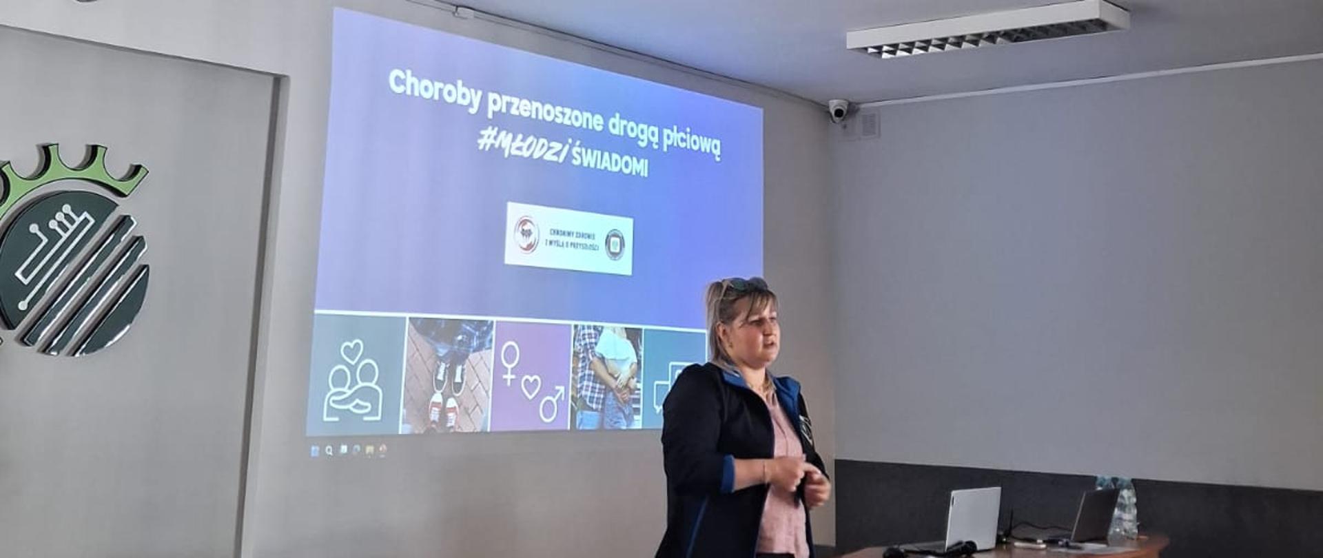 Warsztaty profilaktyczne dla uczniów w Zespole Szkół Technicznych w Bytomiu