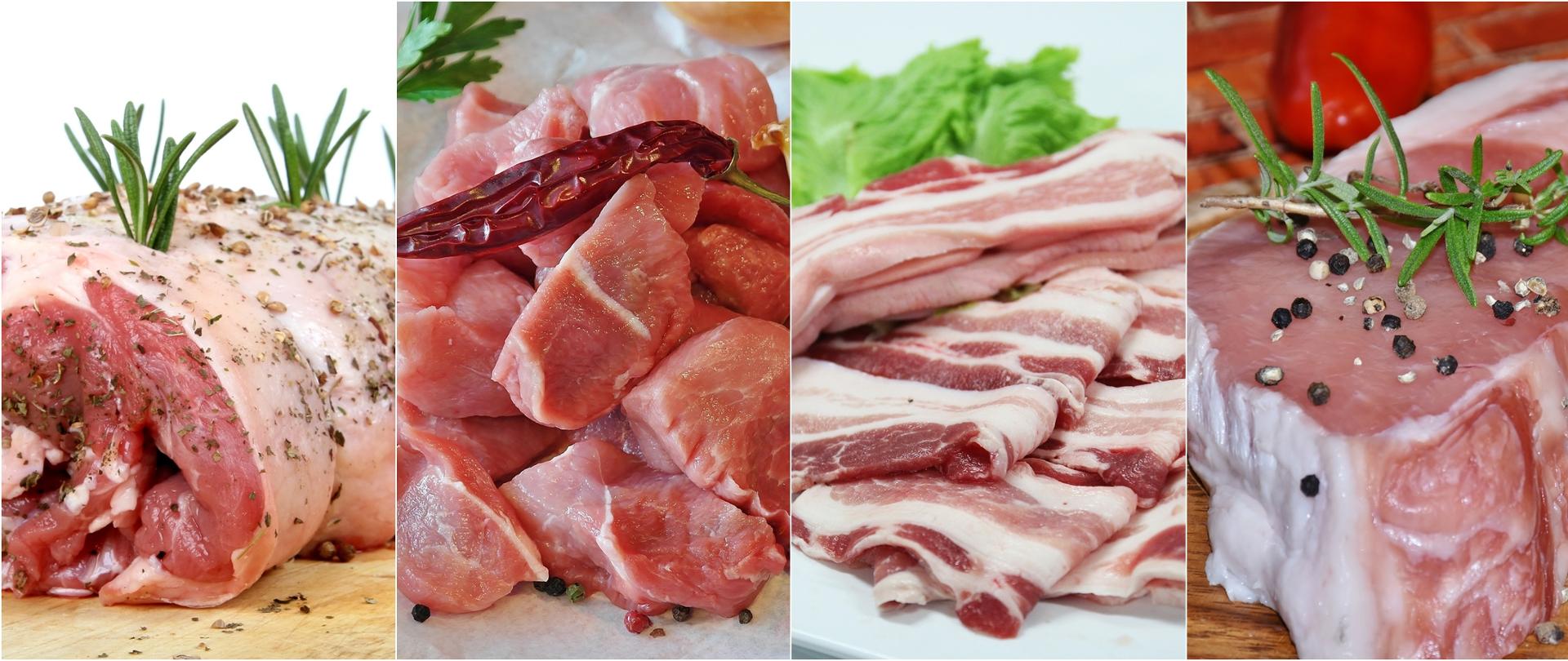 Kolaż - wieprzowina