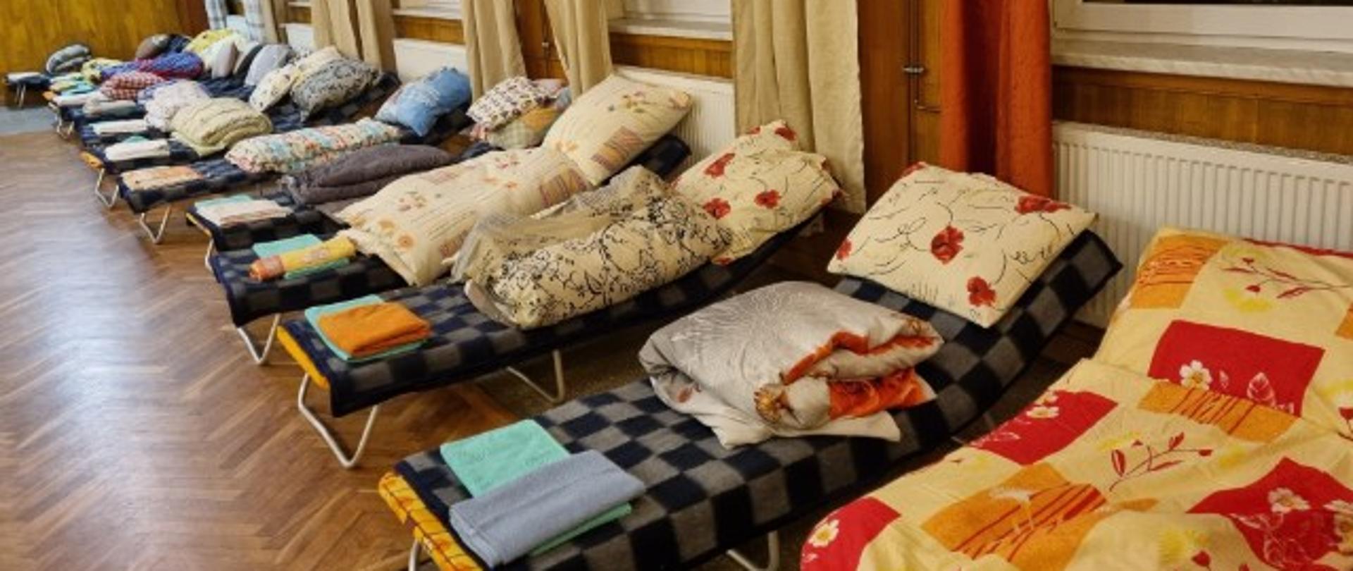 Miejsca dla uchodźców w remizach OSP