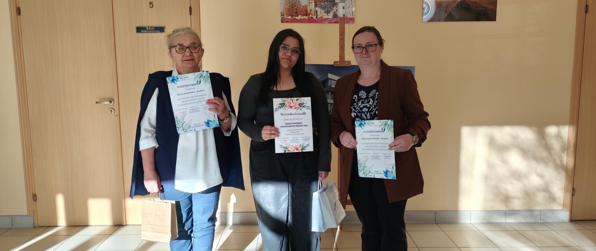 Najaktywniejszy wolontariusz szkolny 2025