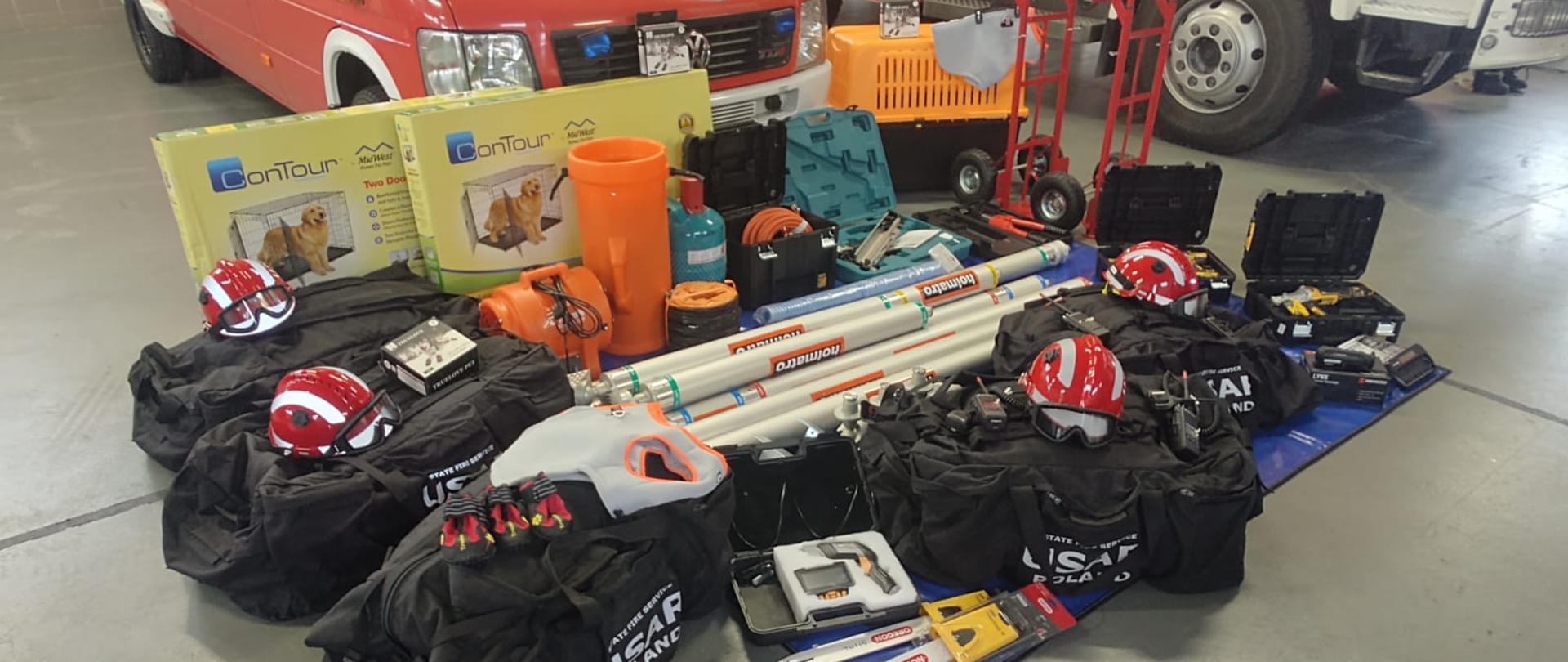 Sprzęt zakupiony dla SGPR Gdańsk