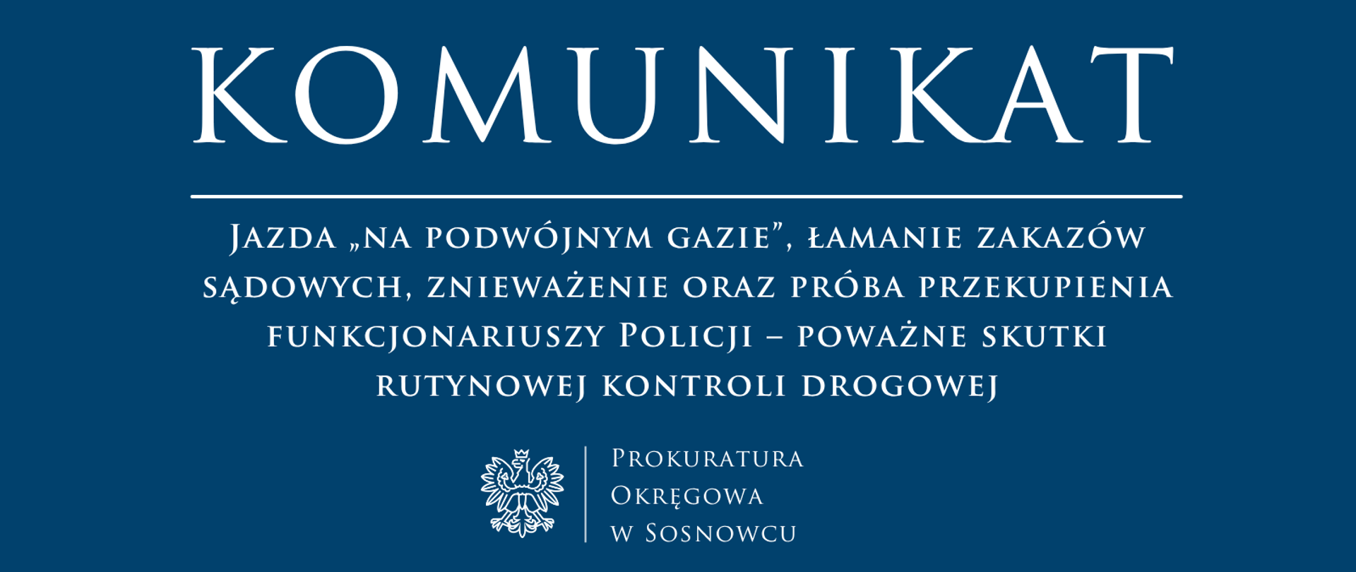 Jazda „na podwójnym gazie”, łamanie zakazów sądowych, znieważenie oraz próba przekupienia funkcjonariuszy Policji – poważne skutki rutynowej kontroli drogowej.