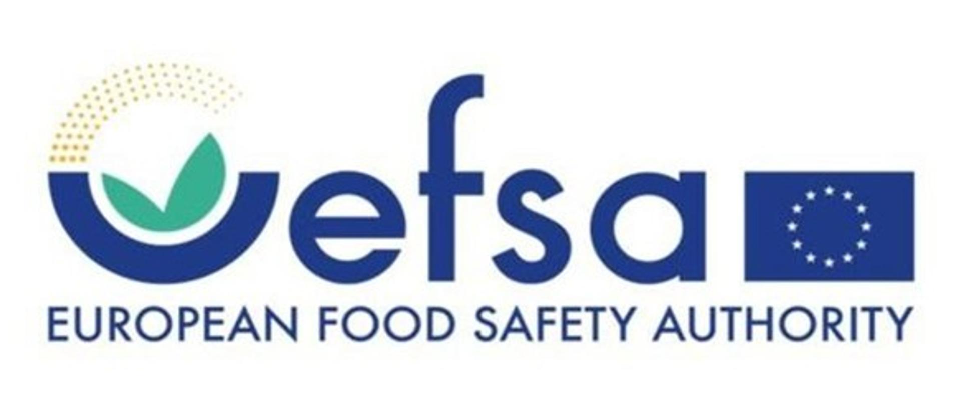 Logo EFSA zawierające flagę Unii Europejskiej