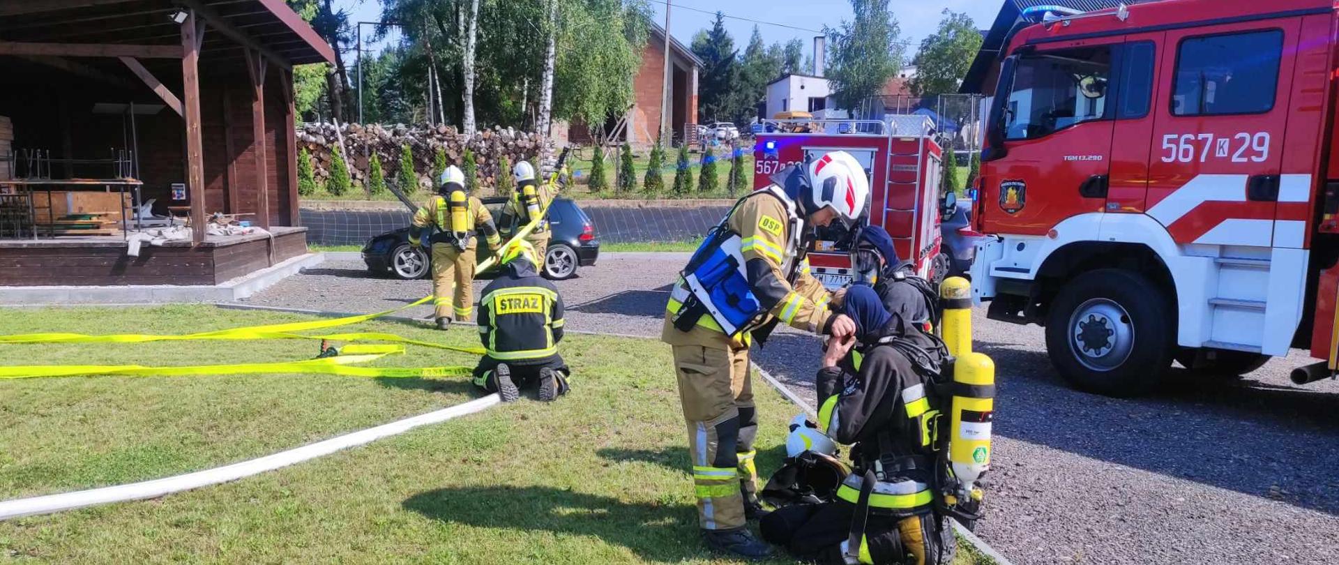 Inspekcje gotowości operacyjnej wielickich strażaków