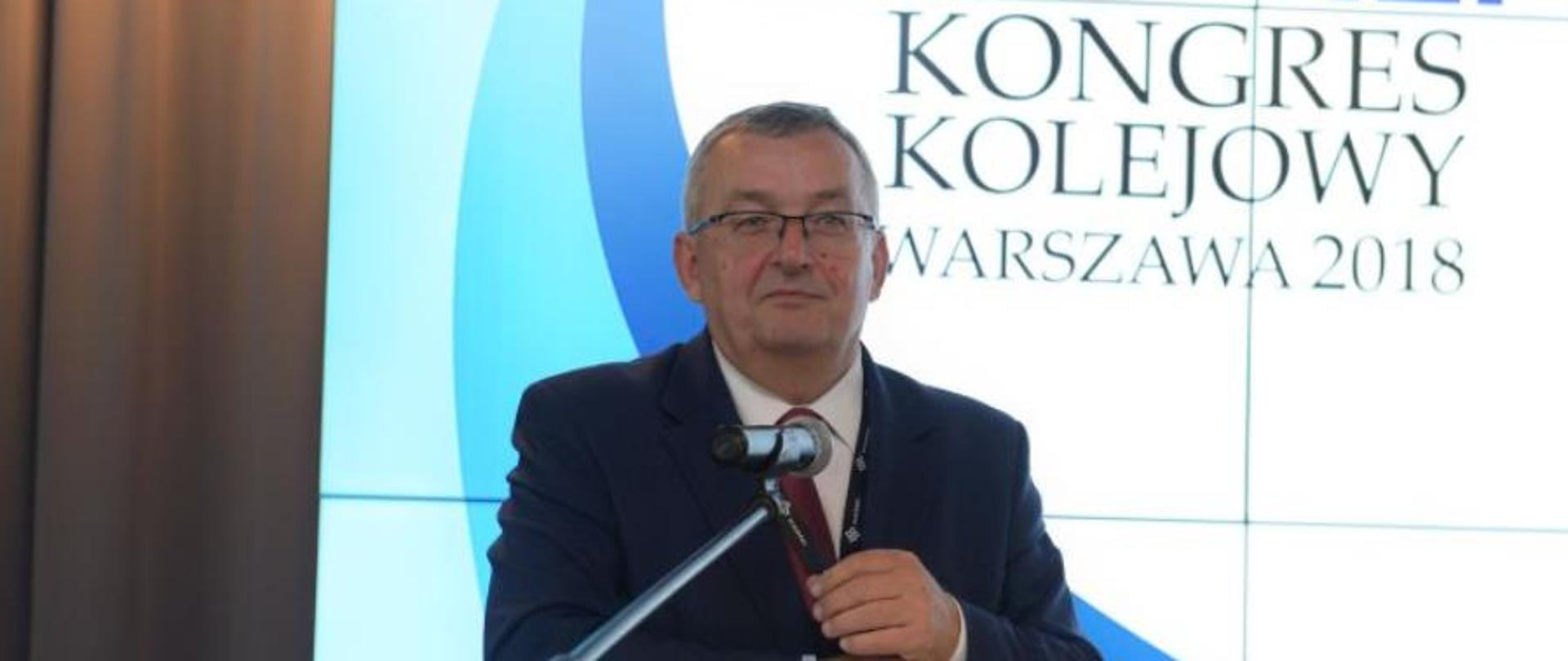 Minister A. Adamczyk otworzył Kongres Kolejowy