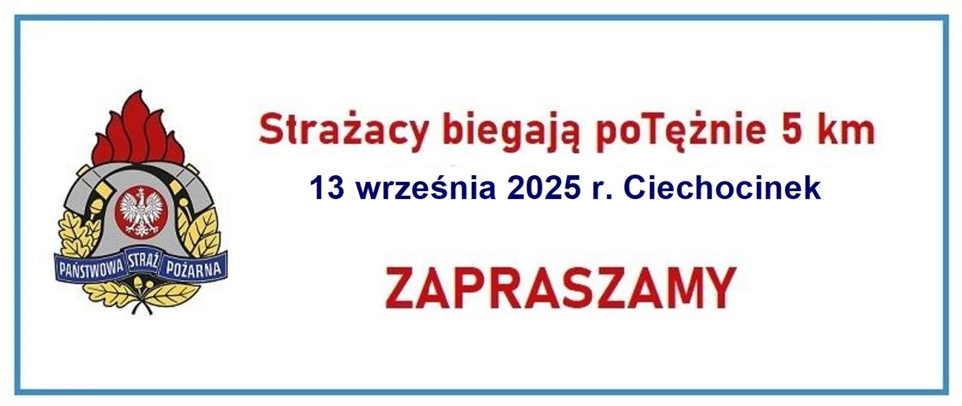 Strażacy biegają potężnie 5 km