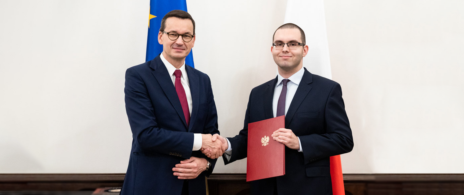 Premier Mateusz Morawiecki i Minister Piotr Mazurek