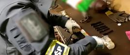 Na wniosek prokuratora Dolnośląskiego pionu PZ PK do aresztu trafił mężczyzna podejrzany o nielegalne posiadanie broni palnej i amunicji 