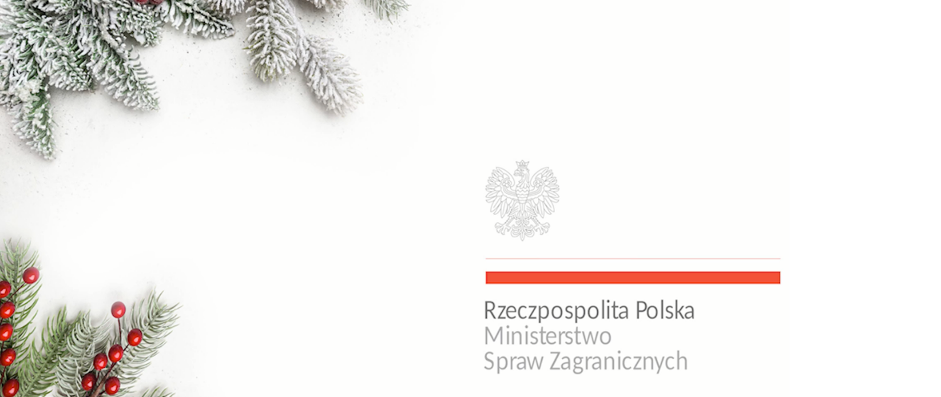 Życzenia Świąteczne dla Polonii Ministra Szymona Szynkowskiego vel Sęka