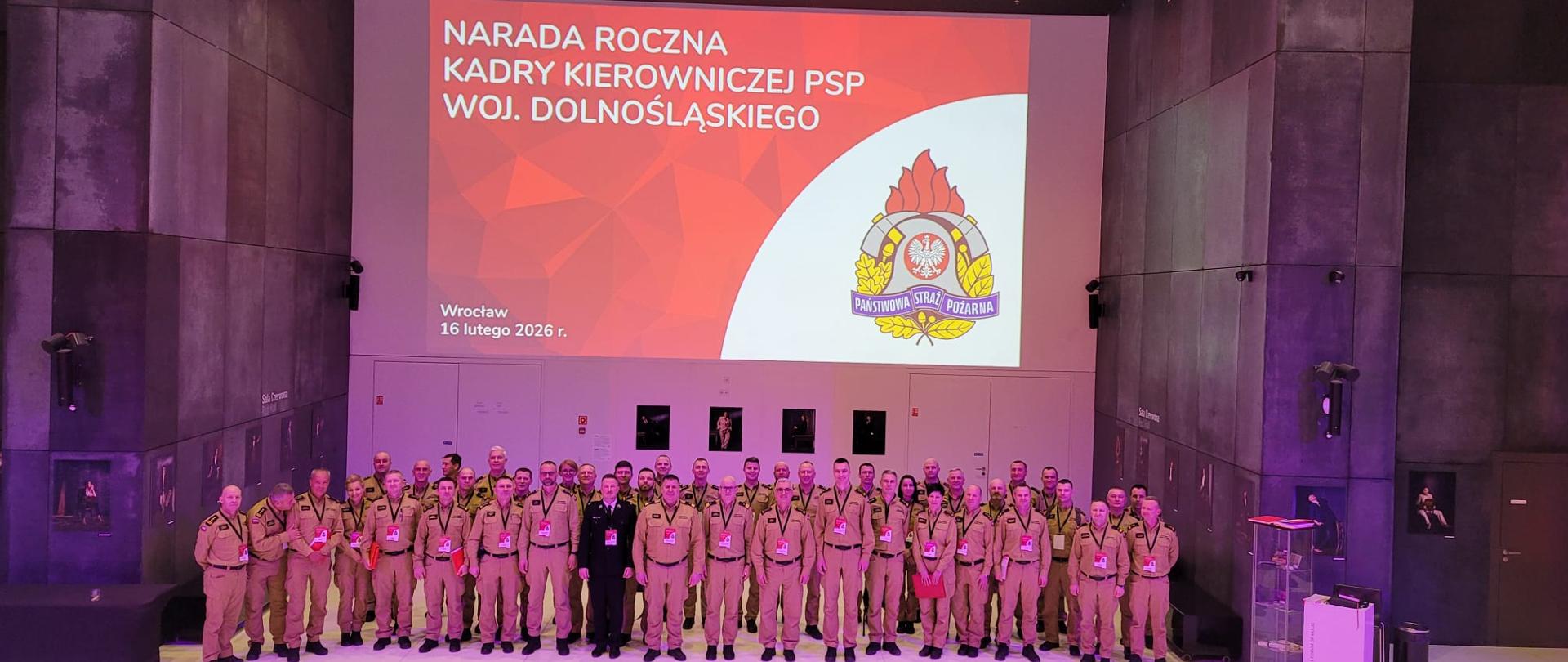 Narada roczna dolnośląskich strażaków PSP podsumowująca 2025 rok
