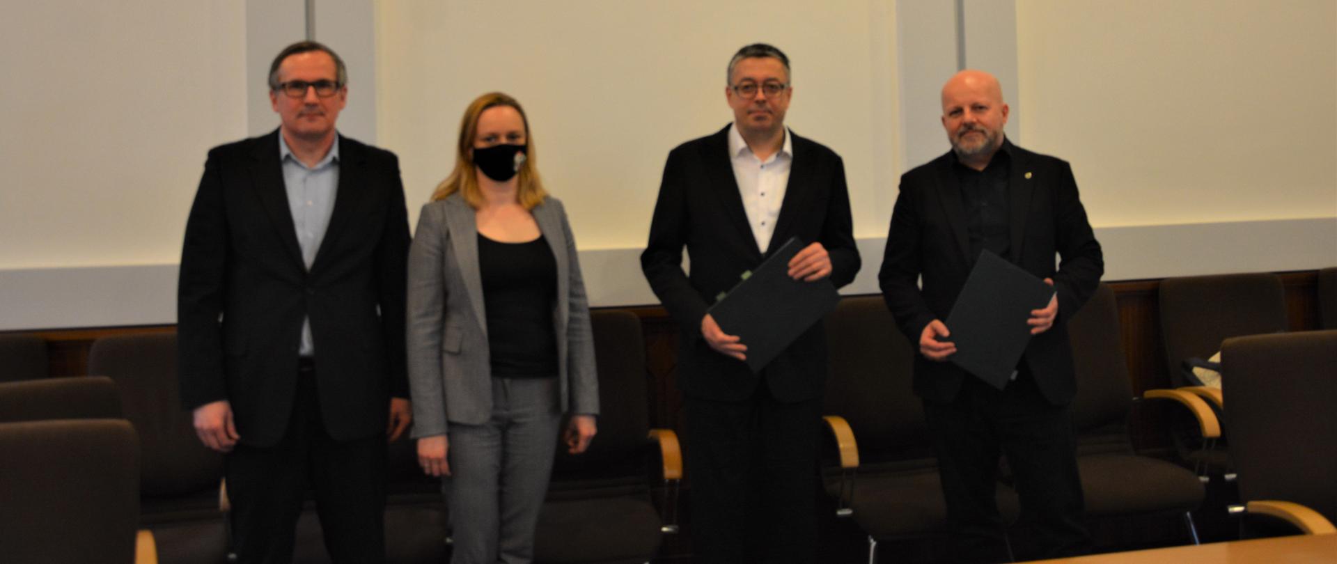 Podpisanie umowy w siedzibie NFOŚiGW