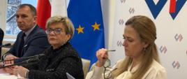 Na zdj. minister Katarzyna Kęcka na posiedzeniu Zespołu Trójstronnego ds. Ochrony Zdrowia.