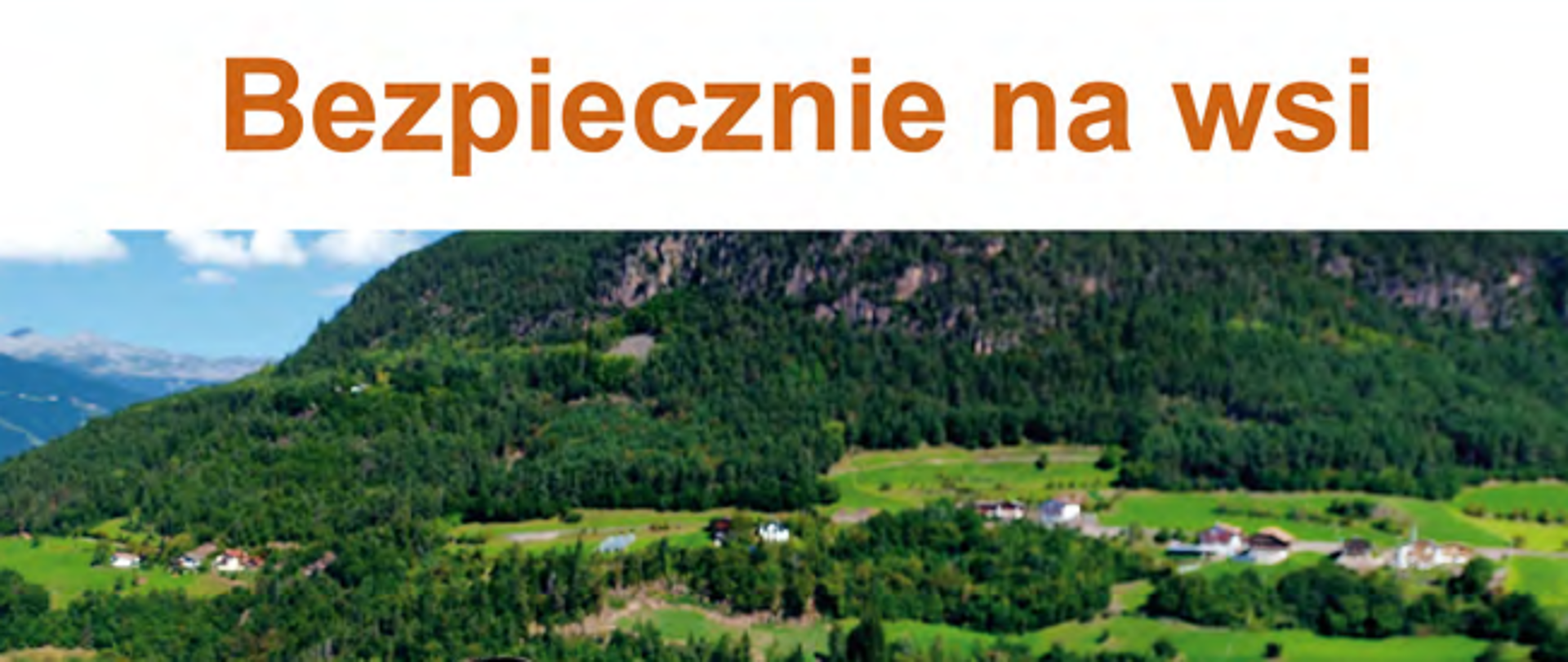 BEZPIECZEŃSTWO NA WSI