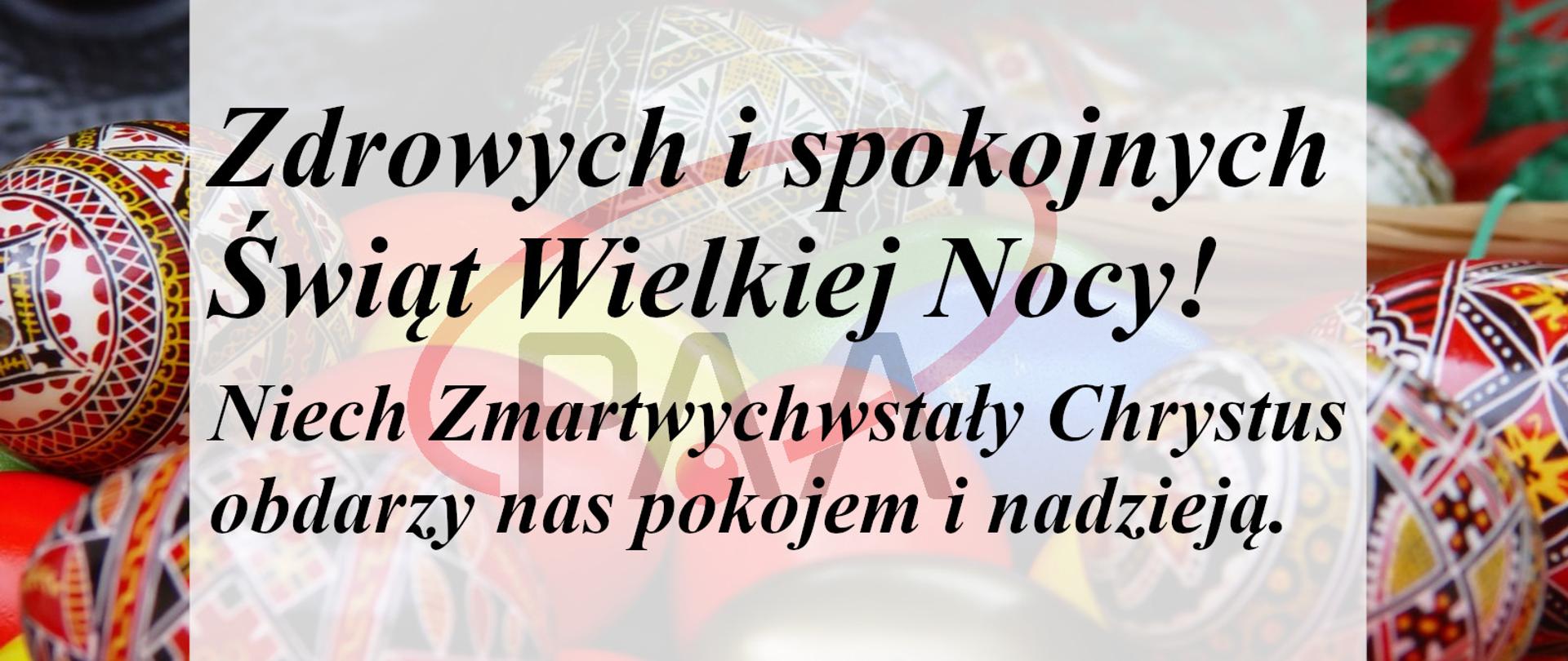 Życzenia wielkanocne od PAA