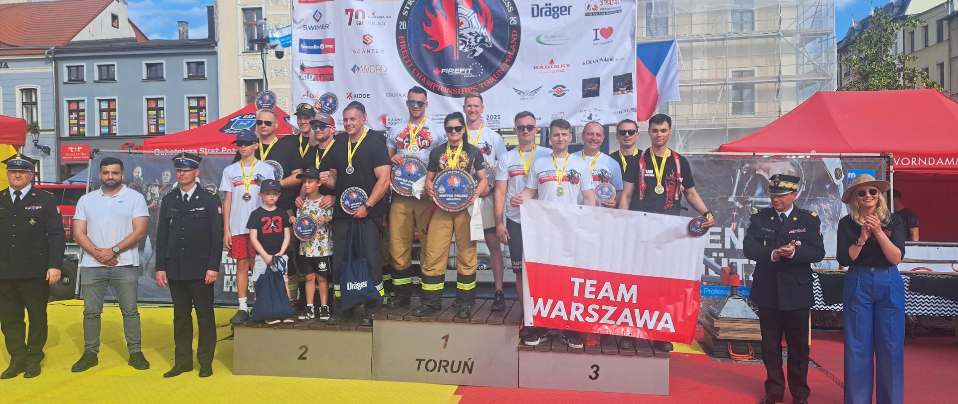 ZŁOCI Wielkopolscy Strażacy na Mistrzostwach Polski FireFit 2025!