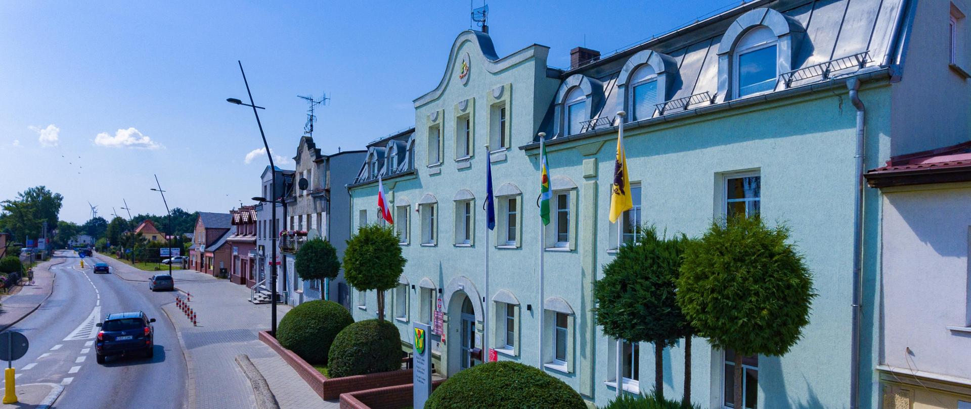 widok miasta z lotu ptaka